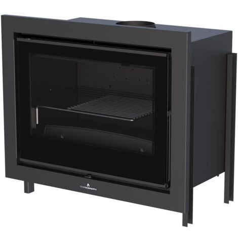 Insert à bois ventilé canalisable - BRONPI Paris 70 Vision 12 kW  Avec kit air