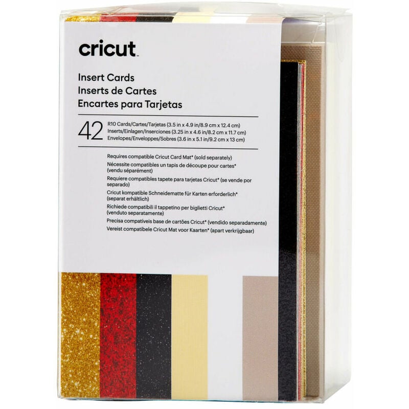 Image of Cricut - Schede di inserimento per plotter da taglio Glitz & Glam R10