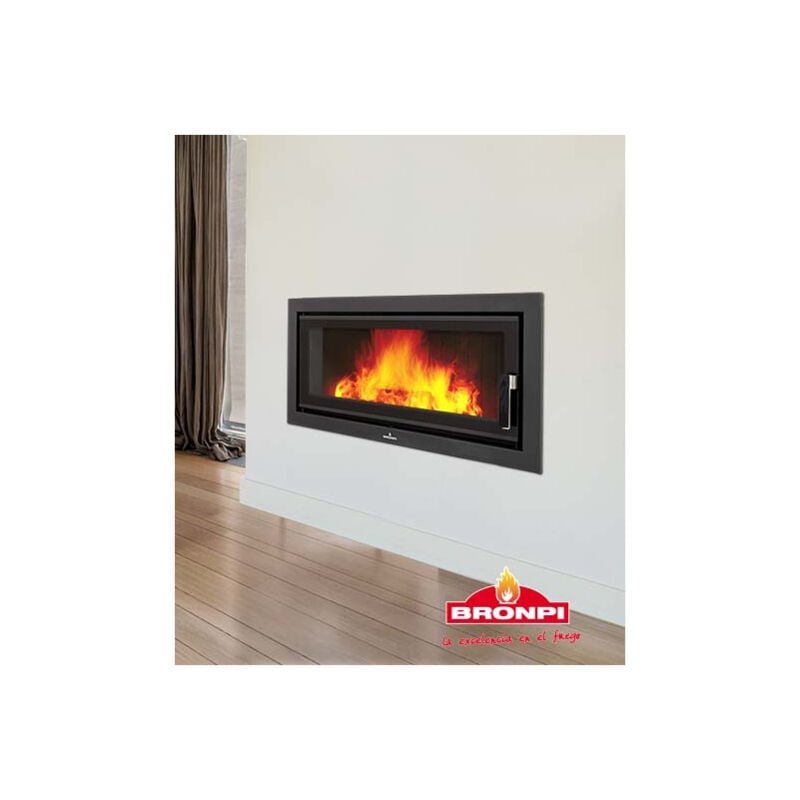 Insert cheminée à bois londres-vision - 21kw