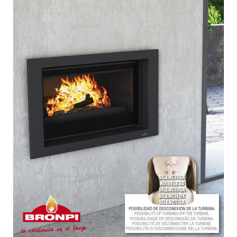 Insert cheminée à bois PARIS 90V G - 15kw