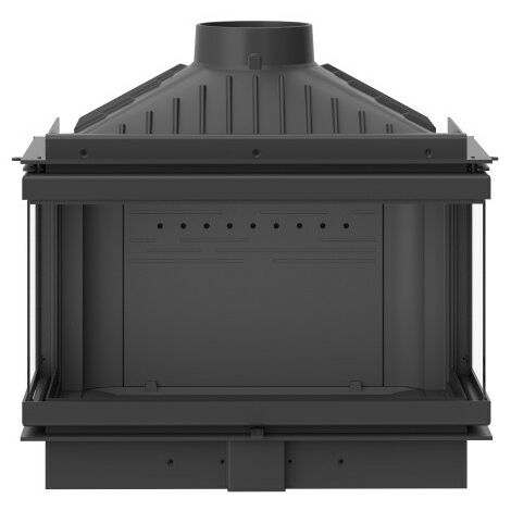 INSERT CHEMINÉE KFD ECO MAX 7 3F standard - Volet (insert cheminée): Sans - Support (insert cheminée): Avec - Entrée d'air direct (Insert cheminée): Sans