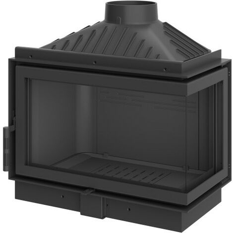 INSERT CHEMINÉE KFD ECO MAX 7 L-R standard - Angle: Droit - Volet (insert cheminée): Sans - Support (insert cheminée): Sans - Entrée d'air direct (Insert cheminée): Avec