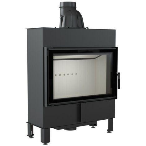 Insert cheminée LUCY 14 SLIM double vitrage - vert