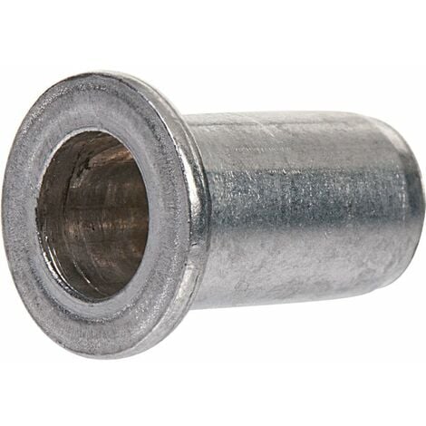 Ecrou à sertir M8X19 ALPC 55 Aluminium Epaisseur de serrage 3.1-5.5  Conditionnement: 1 pièce