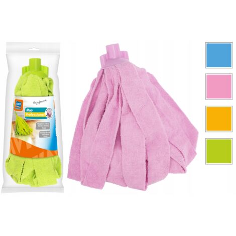 Insert de balai à franges en microfibre professionnelle