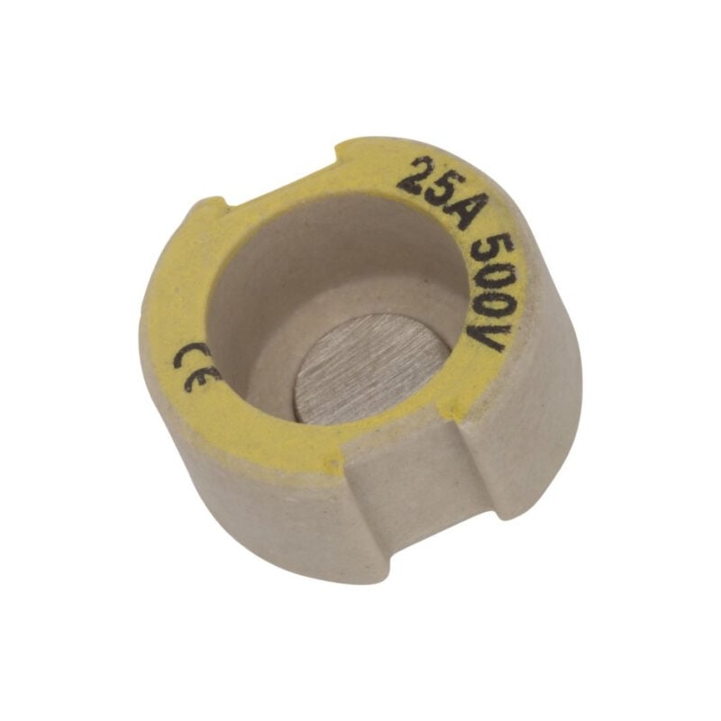 Mersen en d à visser de passeport utilisation 01657.025000 d ii, 25 a jaune d finisseur en utilisation de passe 4086500009015