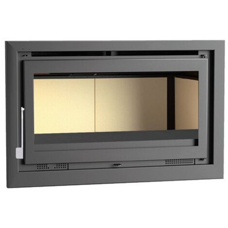 Insert de cheminée en acier 14.5 Kw vermiculite