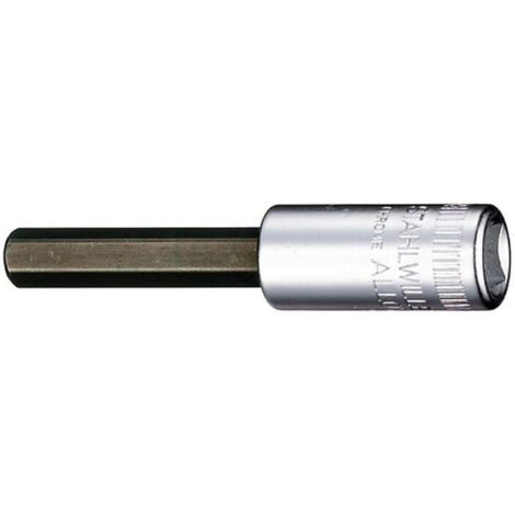 Insert de clé à douille 44 1/4 pouces 6 pans SW 5mm L.55mm STAHLWILLE