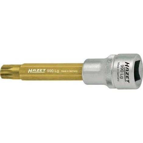 Insert de clé à douille 990-10 1/2 pouce, intérieur à plusieurs dents, M10, longueur 53 mm