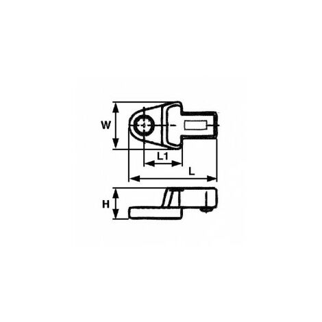 Insert de clé étoile, 690827, 27mm TENGTOOLS 186312500