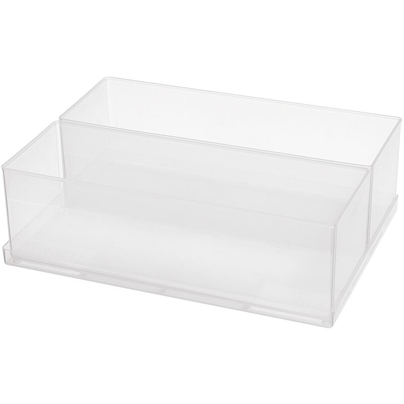 Raaco - 136549 80 2XBA7-2 godet avec plateau, transparent
