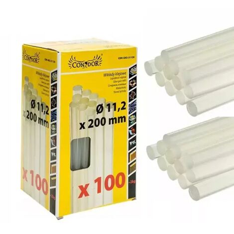 INSERT DE COLLE 11,2x200mm/1kg TRANSPARENT