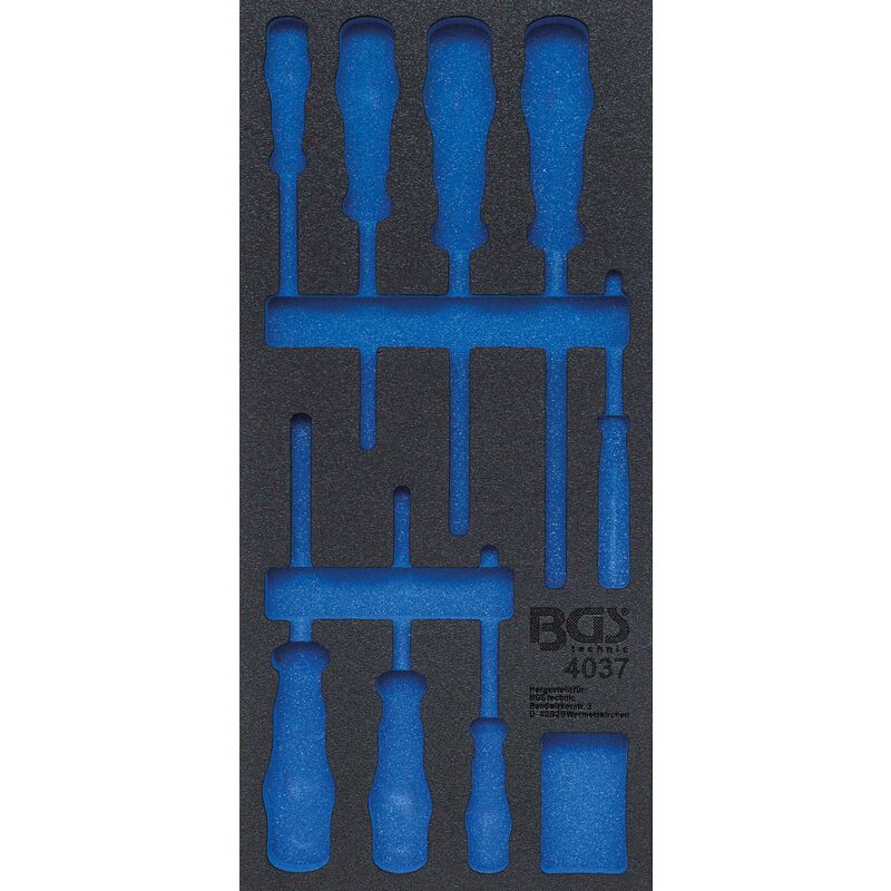 Bgs Technic - insert de servante d'atelier 1/3, vide pour art. 4037 bgs 4037-1