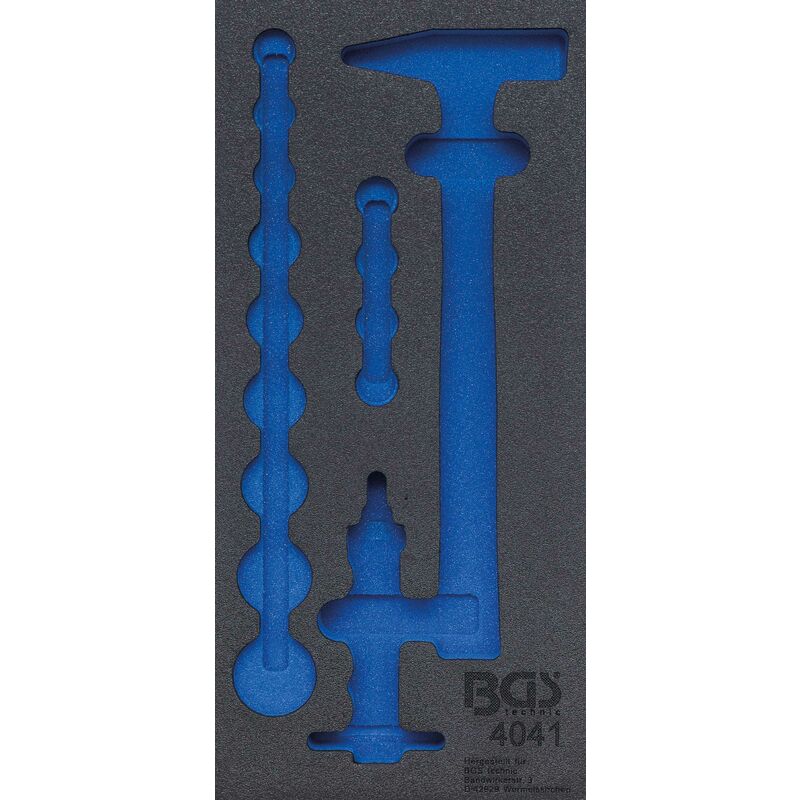 Insert de servante d'atelier 1/3, vide pour art. 4041 bgs 4041-1