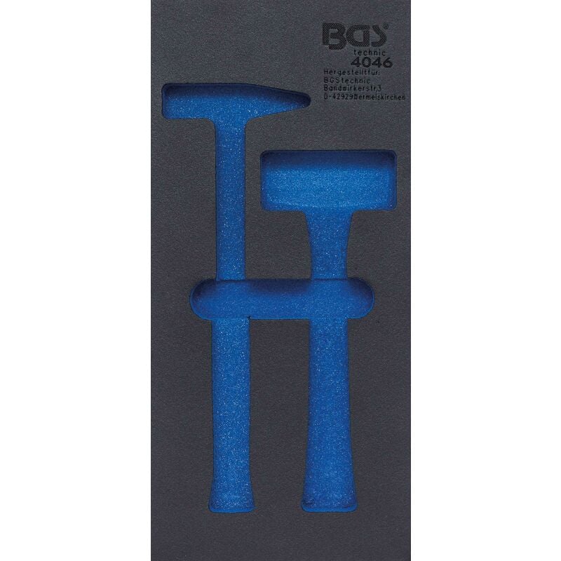 Insert de servante d'atelier 1/3, vide pour art. 4046 bgs 4046-1