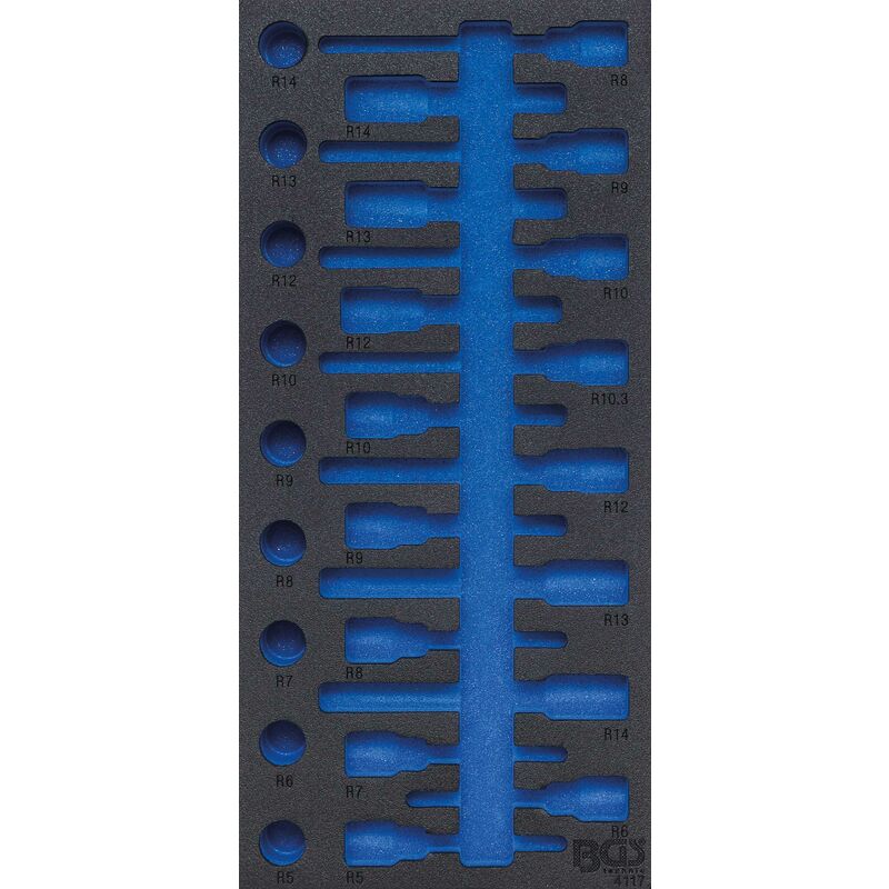 Bgs Technic - insert de servante d'atelier 1/3 vide pour ART.4117 bgs 4117-1