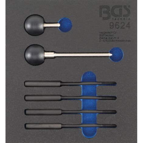Insert de servante d'atelier 1/6 : Outil de fixation de vilebrequin pour Porsche Boxster, 911 M96