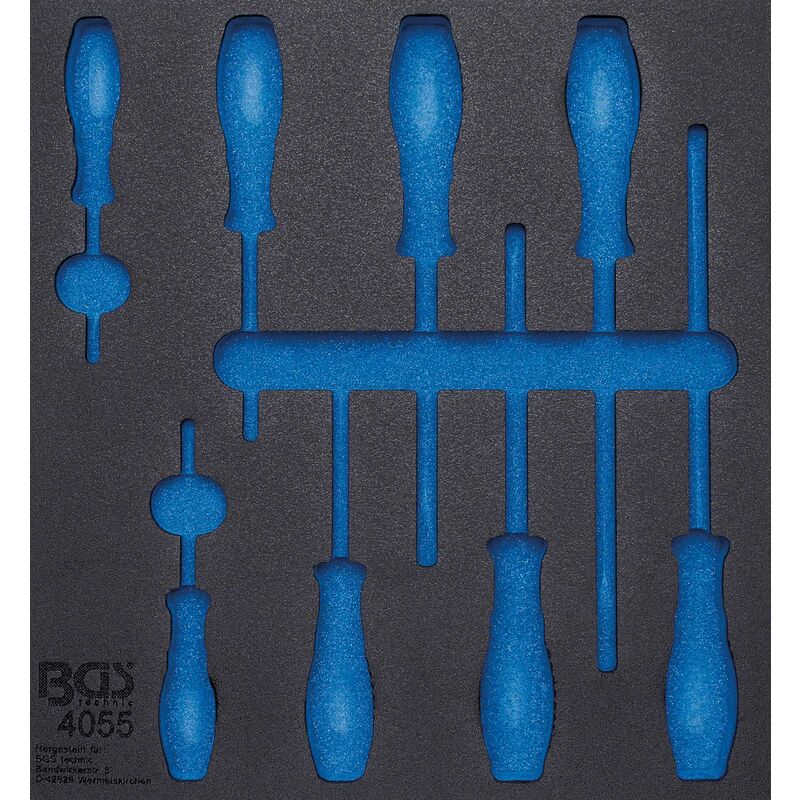 Bgs Technic - insert de servante d'atelier 2/3, vide pour art. 4055 bgs 4055-1