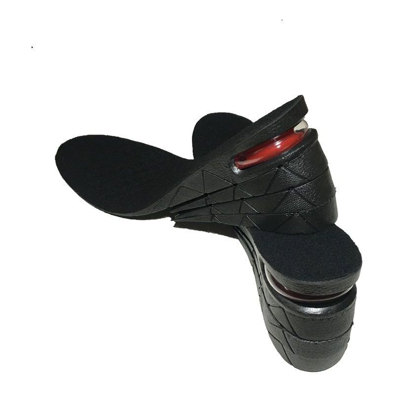 Insert de talon orthopédique à coussin d'air à 3 couches, rehausseur de talon