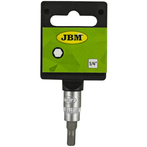 Insert de tournevis hexagonal de 4 mm.  JBM10122