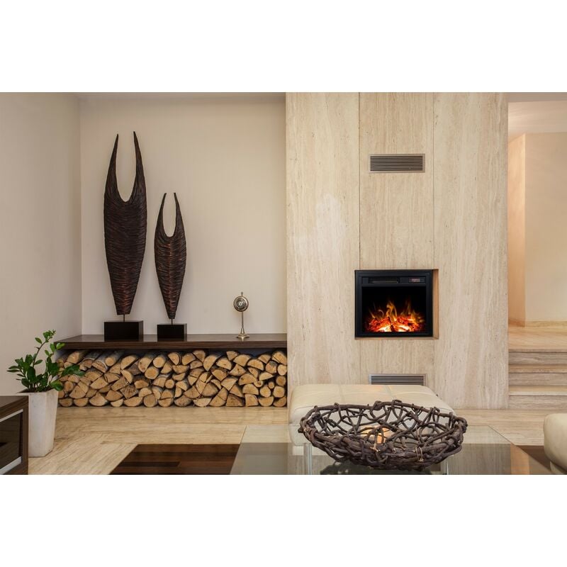 Insert électrique LED 40 CLASSIC, 900-1800 W, 49x41x15cm