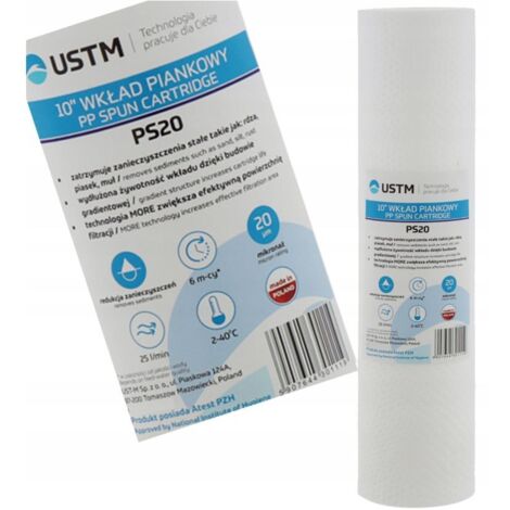 INSERT EN MOUSSE USTM 20 MICRONS POUR SOLIDES