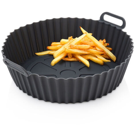 Insert en silicone pour friteuse à air, moule à pâtisserie sans matières grasses