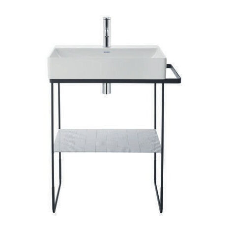 Insert en verre DU dans les consoles métalliques DuraSquare 003115+16 Cubic line