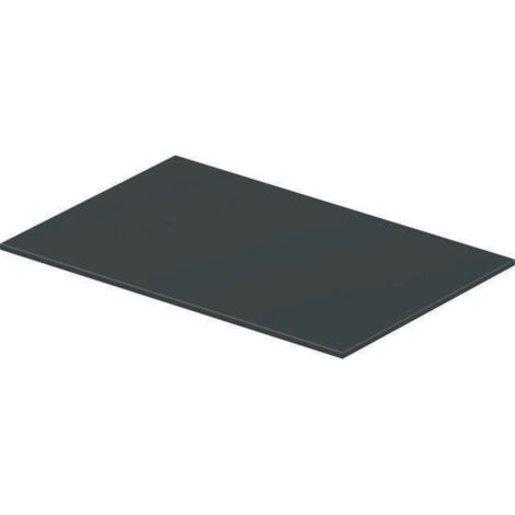 Insert en verre DU dans les consoles métalliques DuraSquare 003115+16 Flannel Grey