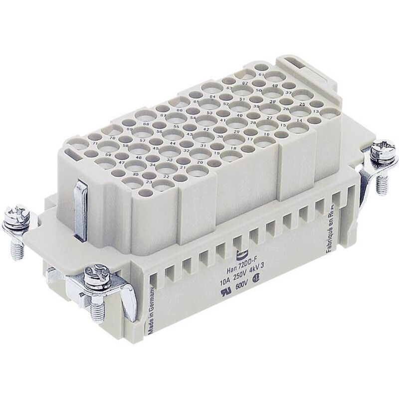 Harting - 09160723101 Insert femelle Han® dd 72 + pe à sertir 1 pc(s)