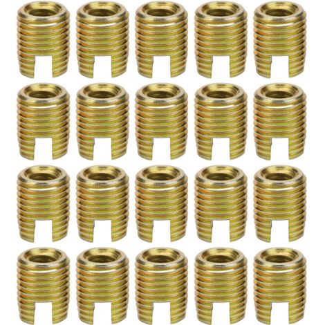 Insert fileté autocoupe en carbone 302 20Pcs (Intérieur M81.25 Extérieur M121.5)