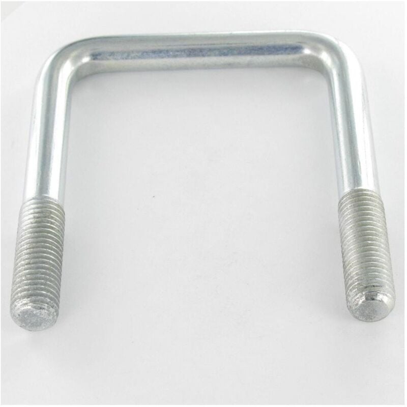 Vis Express - Etrier Fond droit ou plat 150X106X150 M12/60/60 Acier zingué-5 pièces