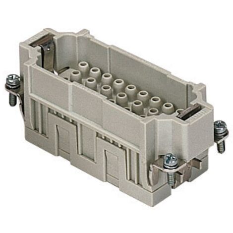 insert mâle - a sertir - 16a - 500v - 32p+t - gabarit 77.27 - ilme cqem32