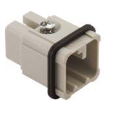 insert mâle - a sertir - 8p - 10a - 50v - gabarit 21.21 - ilme cdm08