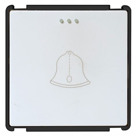 Insert mécanique de bouton de sonnette blanc RTX SH