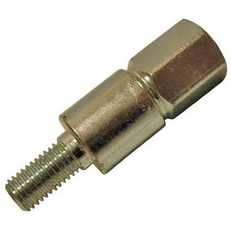 Insert métallique carré de 6 mm pour renvoi d'angle universel de débroussailleuses