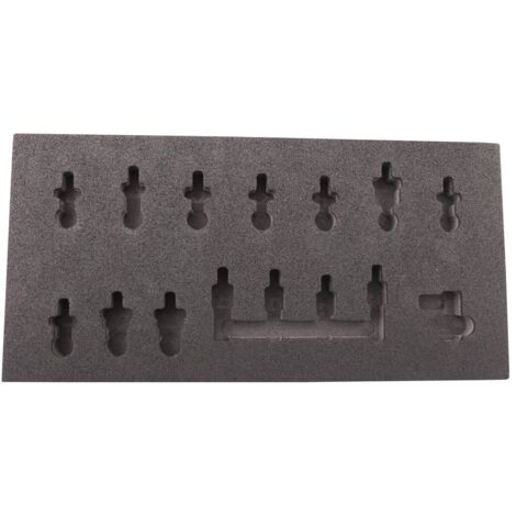 Insert mousse vide 1/3 tiroir pour AC 0815 - SA 0863 - CLAS Equipements