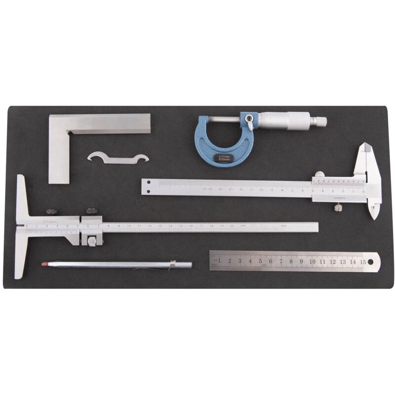 Insert outils de mesure (6pcs) composition métrologie pour mesure et de précision - ac 0000 Clas Equipements