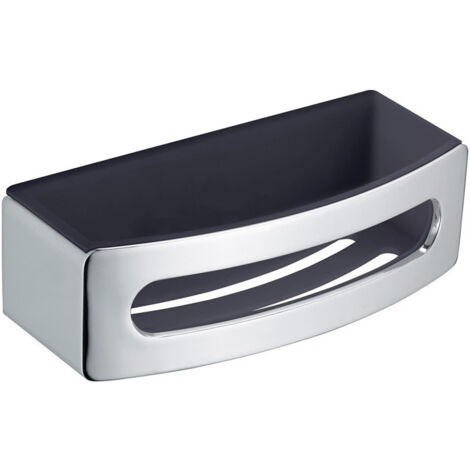 Insert plastique ELEGANCE lâche anthracite KEUCO