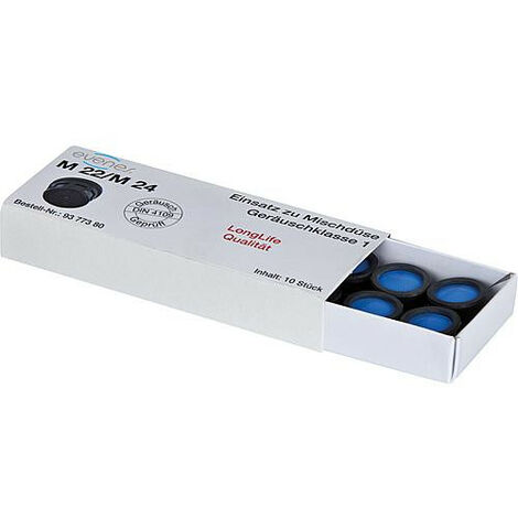 Insert pour aérateur,M28 avec marque de contôle emballage : 10 pcs