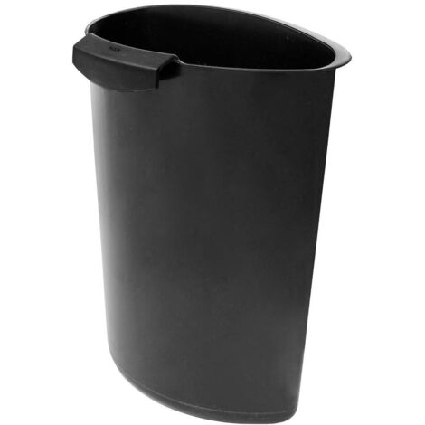 Insert pour corbeille à papier BJZ A-35716 antistatique (ESD) 6 l (l x H x P) 250 x 300 x 145 mm plastique noir 1 pc(s) R051522