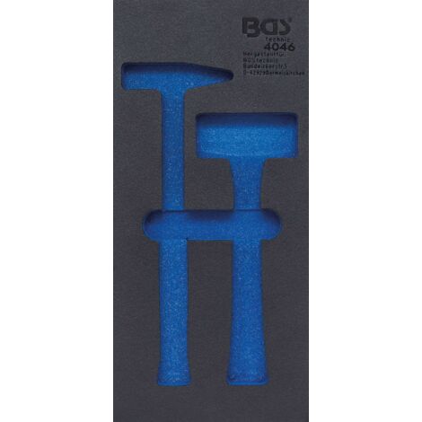 Insert servante atelier BGS 4046 mousse noire 189x408mm