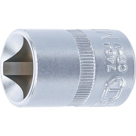 Douille Longue BGS 4336 - Pour Embouts XZN M12, 1/2", Longueur 200 Mm, Chromée