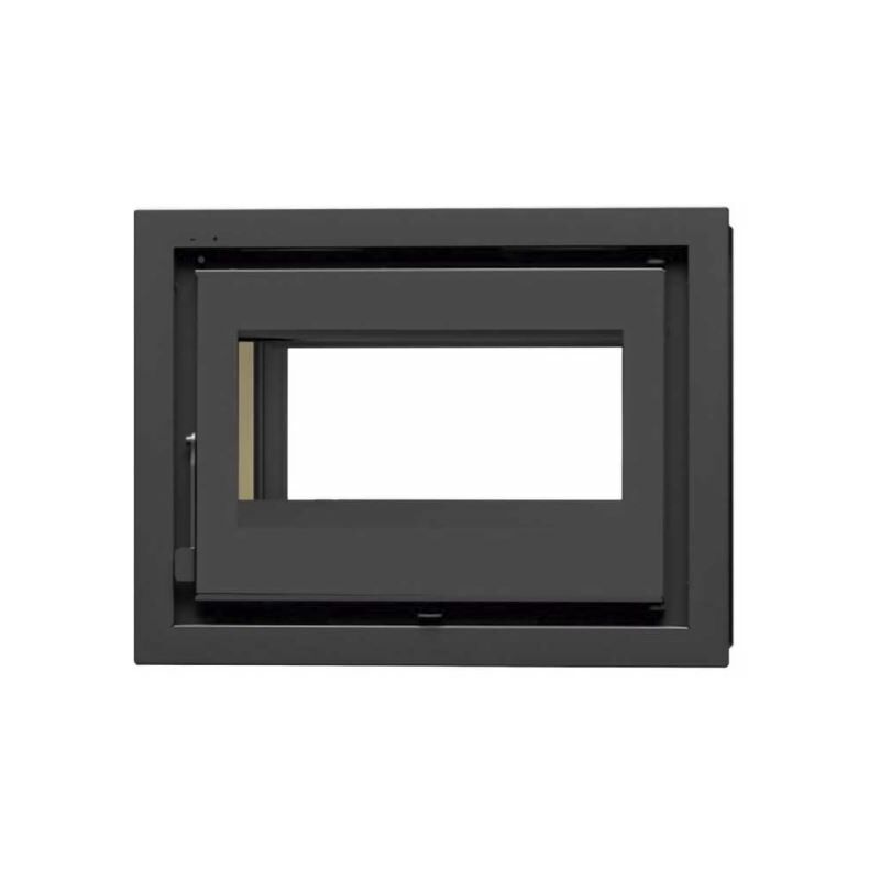 

Fm Biomasa - Insertable de Leña de 70 cm a 2 caras y 2 Puertas con Turbinas FM Modelo IT-172