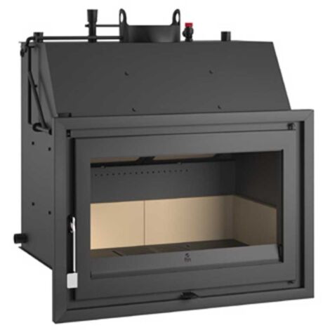 Insertable Hogar 70 cm FM Modelo HIDRO con puerta Fundición.