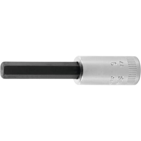 Inserti a bussola 44 1/4 di pollice 6 angoli SW 6mm L.55mm