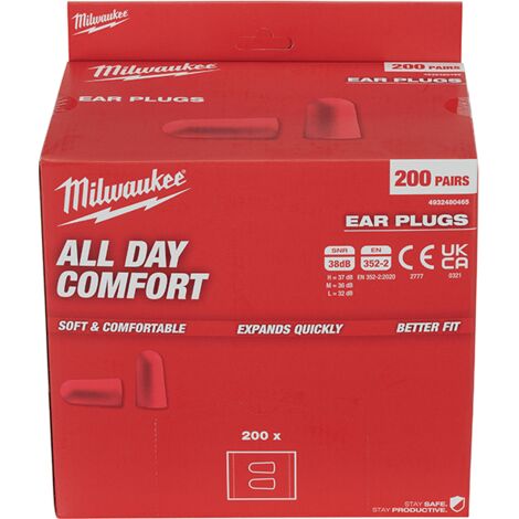 Inserti auricolari monouso Milwaukee 4932480465