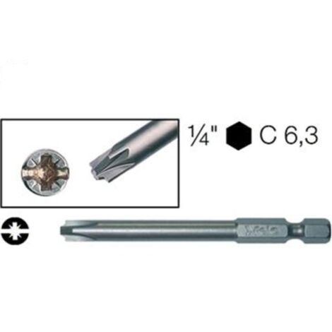 Inserti Bits Viti Combinate Pozidriv 1 Z1 73mm - ABC UTENSILI A15833601