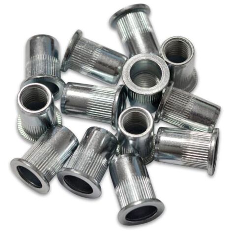 Inserti filettati a testa piatta da 10 mm