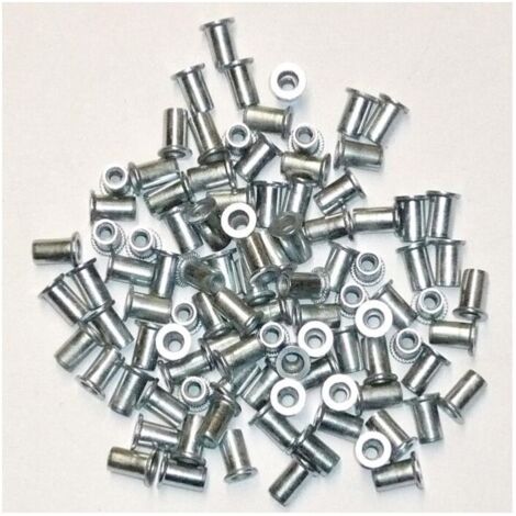Inserti filettati a testa piatta da 3 mm